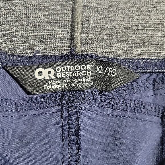 Outdoor Research Zendo 10" Shorts Mens XL Blue Lightweight Stretch Nylon Ripstop - Picture 7 of 7